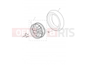 Triumph 2019 TIGER 1200 XR Rear Wheel