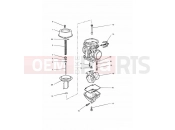 TRIUMPH TROPHY > 29155 4 Cyl (Carb Assy T1240360)