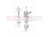 TRIUMPH TROPHY > 29155 3 Cyl (Carb assy T1240625)