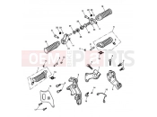 Triumph 2006 SCRAMBLER CARB Footrests & Mountings