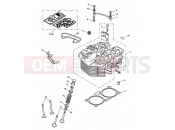 Triumph 2006 SCRAMBLER CARB Cylinder Head & Valves