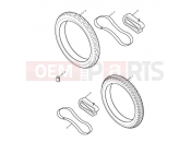 Triumph 2010 SCRAMBLER EFI Tyres, Valves & Balance Weights