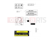 Triumph 2012 SCRAMBLER EFI Warning Labels