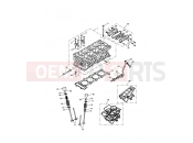 Triumph 2002 TT600 Cylinder Head & Valves