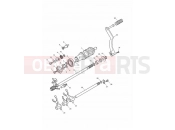 Triumph 2002 TT600 Gear Selectors and Pedal