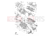 YAMAHA XVZ 1300 Royal Star / Venture XVZ13A ROYAL STAR (4NK1) 1996 CYLINDER HEAD