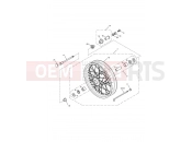 Triumph 2014 THRUXTON 900 EFI Front Wheel