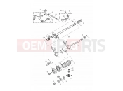 Triumph 2009 THRUXTON 900 EFI Gear Selectors & Pedal