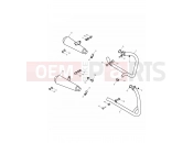 Triumph 2011 THRUXTON 900 EFI Exhaust System