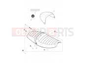 Triumph 2013 THRUXTON 900 EFI Seat