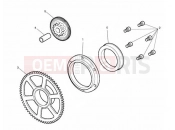 Triumph 2014 DAYTONA 675 from VIN 564948 Starter Drive Gears