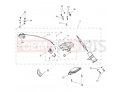 Triumph 2013 DAYTONA 675 from VIN 564948 Ignition Switch & Lock Set