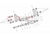 Triumph 2013 DAYTONA 675 from VIN 564948 Rear Suspension Linkage