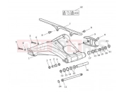 Triumph 2013 DAYTONA 675 from VIN 564948 Rear Swinging Arm 1