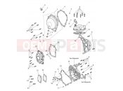 Triumph 2013 DAYTONA 675 from VIN 564948 Engine Covers