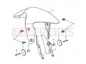 Triumph 2011 STREET TRIPLE > 560476 Front Mudguard