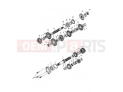 Triumph 2011 STREET TRIPLE > 560476 Transmission 330118