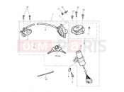 Triumph 2011 STREET TRIPLE > 560476 Ignition Switch, Lock Set 356389