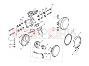 Triumph 2011 STREET TRIPLE > 560476 Headlight Assembly 480781