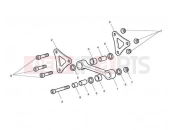 Triumph 2011 STREET TRIPLE > 560476 Rear Suspension Linkage