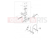 Triumph 2011 STREET TRIPLE > 560476 Front Brake Master Cylinder