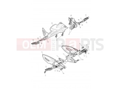 Triumph 2012 STREET TRIPLE > 560476 Footrests & Mountings
