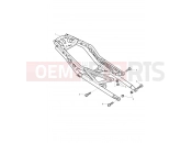 Triumph 2012 STREET TRIPLE > 560476 Rear Sub-Frame & Fittings