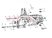 Triumph 2012 STREET TRIPLE > 560476 Main Frame & Fittings