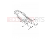 Triumph 2012 STREET TRIPLE R > 560476 Rear Sub-Frame & Fittings