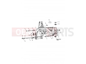 Triumph 2012 STREET TRIPLE R > 560476 Main Frame & Fittings