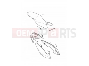 Triumph 2012 STREET TRIPLE R > 560476 Rear Bodywork & Seat