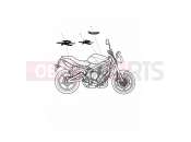 Triumph 2012 STREET TRIPLE R > 560476 Bodywork Decals 482181