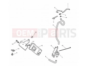 Triumph 2012 STREET TRIPLE R > 560476 Evaporative Loss Control System