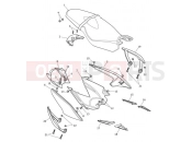 Triumph 2014 STREET TRIPLE 560477 > Rear Bodywork & Seat