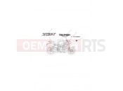 Triumph 2015 STREET TRIPLE R 560477 > 806645 Decals 657137