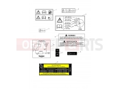 Triumph 2015 STREET TRIPLE R 560477 > 806645 Warning Labels