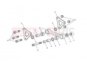 Triumph 2015 STREET TRIPLE R 560477 > 806645 Rear Suspension Linkage