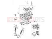Triumph 2015 STREET TRIPLE R 560477 > 806645 Cylinder Head & Valves