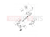 TRIUMPH STREET TRIPLE S 803572 > Rear Brake Master Cylinder...
