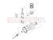 TRIUMPH STREET TRIPLE S 803572 > Crankshaft, Connecting Rods...