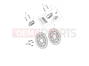 TRIUMPH STREET TRIPLE R 806646 > Front Brake Caliper & Disc