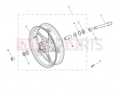 TRIUMPH STREET TRIPLE RS 800262 > Front Wheel