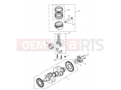 TRIUMPH AMERICA CARBS Crankshaft, Conn Rods & Pistons