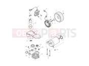Triumph 2014 AMERICA EFI Alternator & Starter Motor