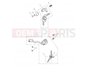 Triumph 2014 AMERICA EFI Ignition Switch & Steering Lock 435934 > - See Tech News 118