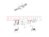 TRIUMPH AMERICA EFI Footrests & Mountings 468391