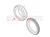 TRIUMPH AMERICA EFI Tyres, Valves & Balance Weights