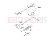 Triumph 2012 AMERICA EFI Gear Selectors & Pedal 468391