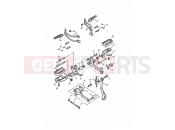 Triumph 1996 TIGER 885 CARBS > 71698 Front Footrests & Mountings