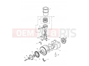 Triumph 2001 TIGER 885i 71699 > 124105 Crankshaft,ConnectingRods Piston